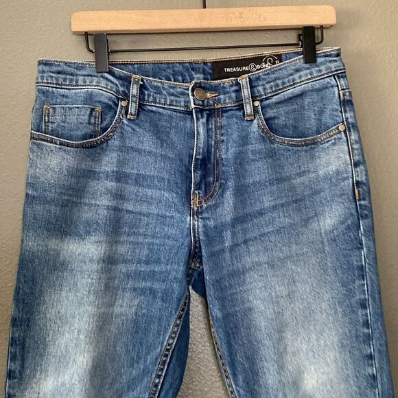 Treasure Bond Men’s jeans slim fit 32w - Picture 2 of 11